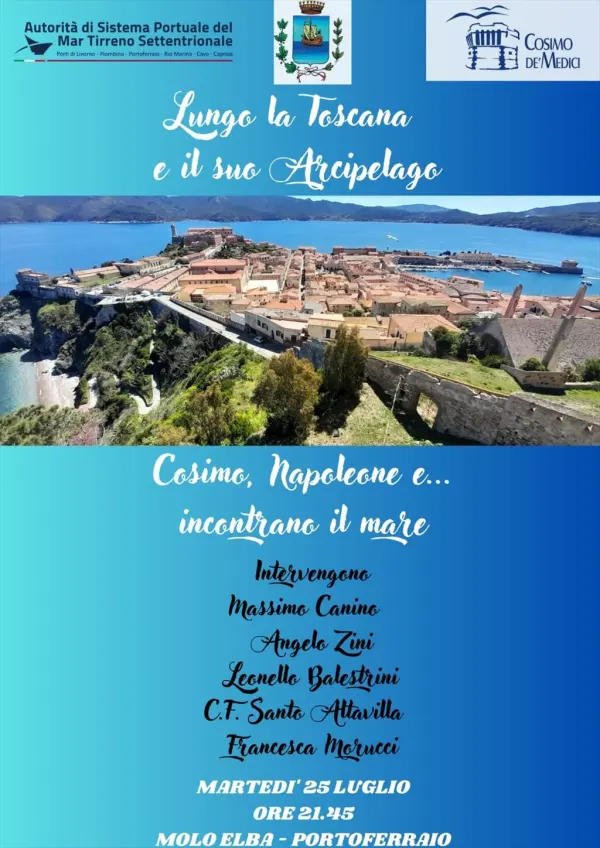 Lungo la costa e il suo arcipelago - Cosimo, Napoleone e...incontrano il mare