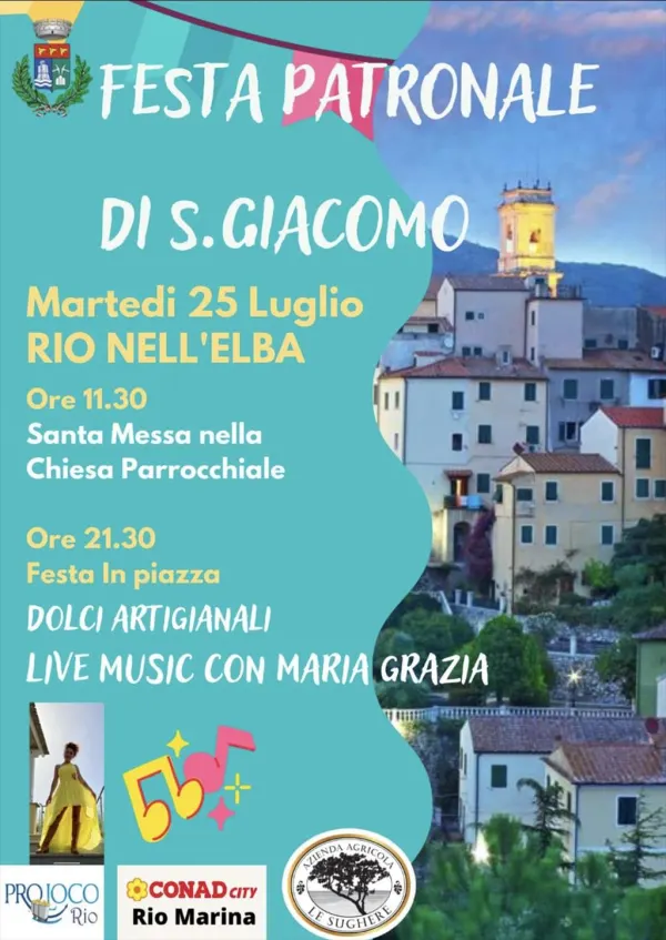 Festa Patronale di S. Giacomo - Live con Maria Grazia Costarelli