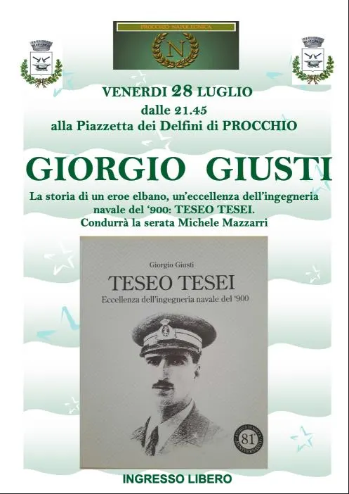Procchio Napoleonica: Incontro con Giorgio Giusti ed il racconto su Teseo Tesei