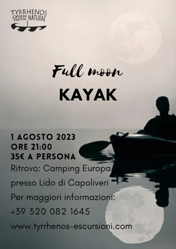 Kayak della Luna Piena