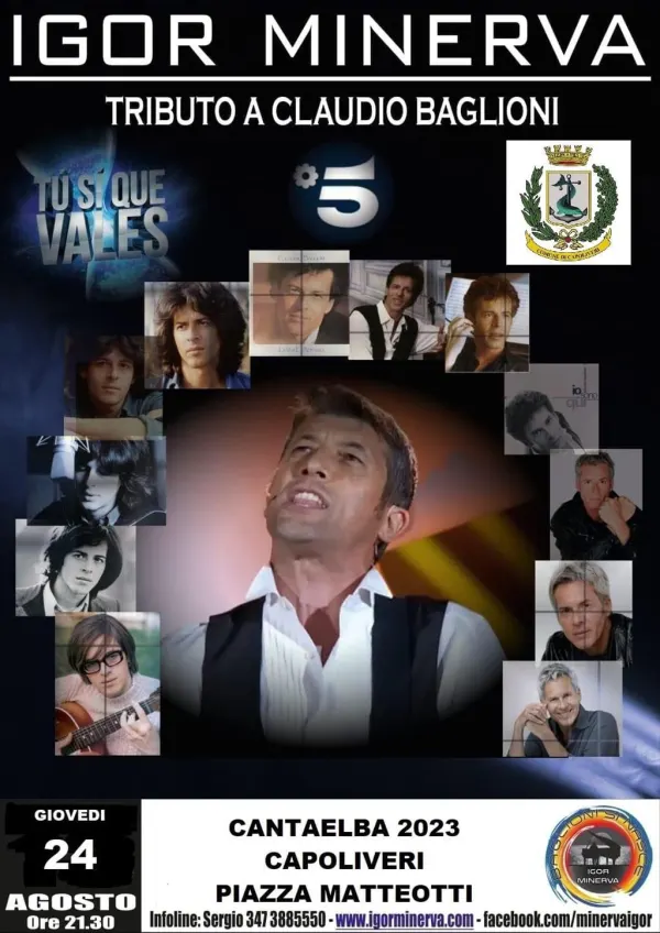 Canta Elba: Igor Minerva - Tributo a Claudio Baglioni
