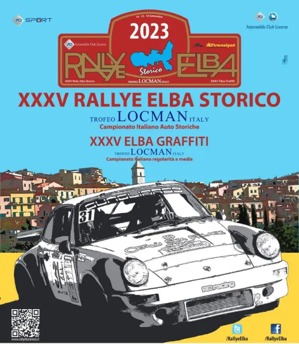 XXXV edizione del Rallye Elba Storico-Trofeo Locman Italy