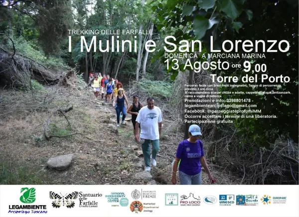 Trekking delle Farfalle - I Mulini e San Lorenzo