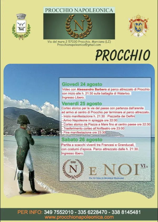 Procchio Napoleonica: Incontro con Alessandro Barbero, racconto sulla Battaglia di Waterloo