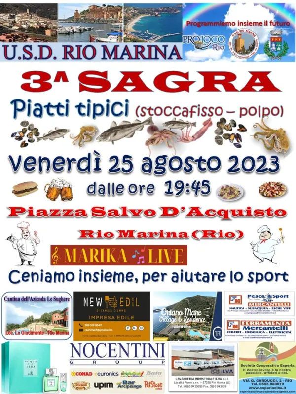 3° Sagra con piatti tipici