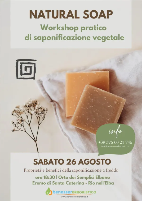Workshop pratico di saponificazione vegetale