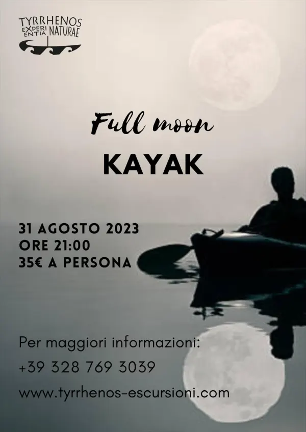 Kayak della Luna Piena
