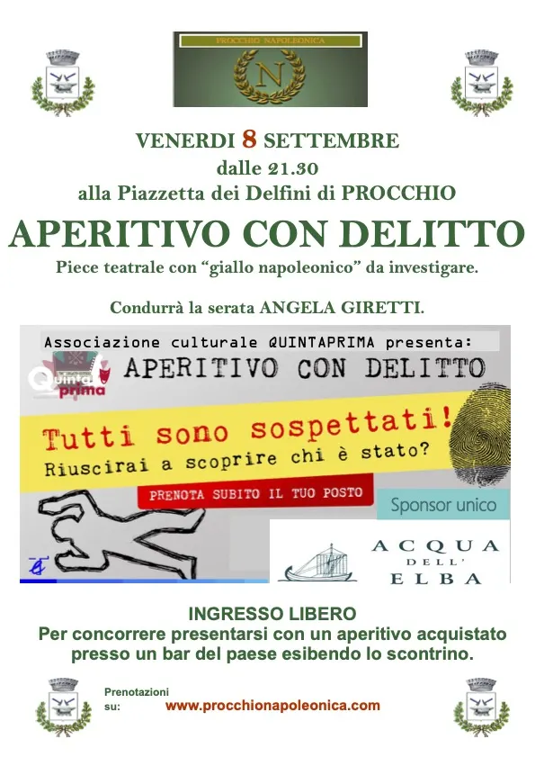 NAPOLEON EXPERIENCE: Aperitivo con delitto
