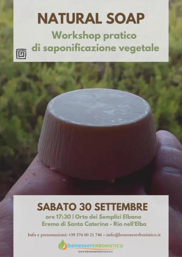 Workshop pratico di saponificazione vegetale