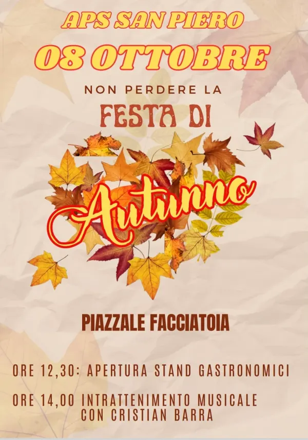 Festa d'Autunno a San Piero