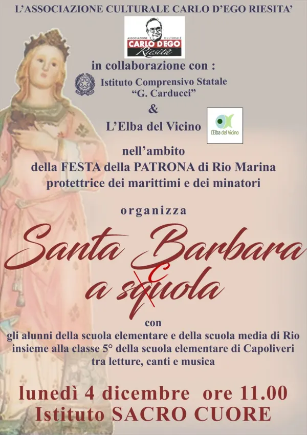 SANTA BARBARA A SCUOLA