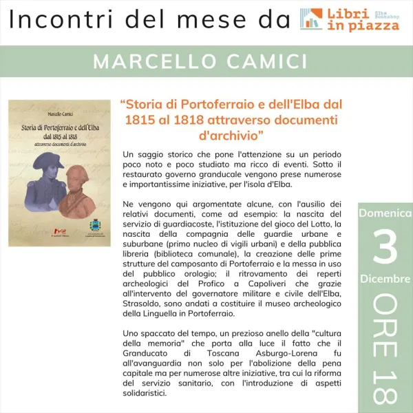 Storia di Portoferraio e dell'Elba dal 1815 al 1818