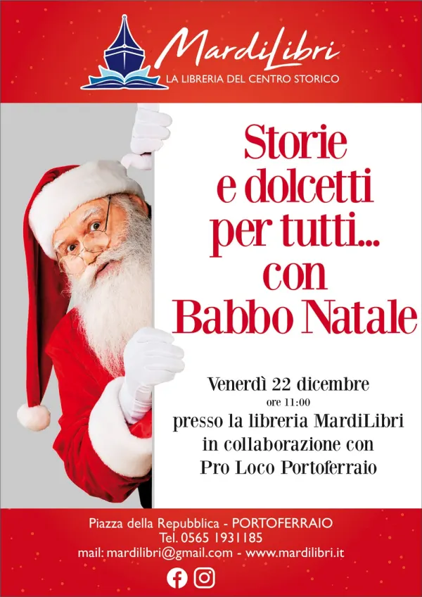 Storie e dolcetti per tutti... con Babbo Natale