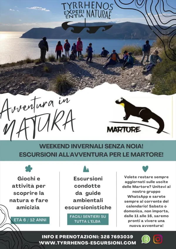 MARTORE  - Escursioni per ragazzi dai 6 anni