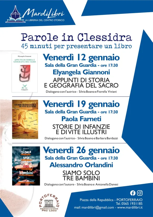 PAROLE IN CLESSIDRA: Alessandro Orlandini - Siamo solo tre bambini