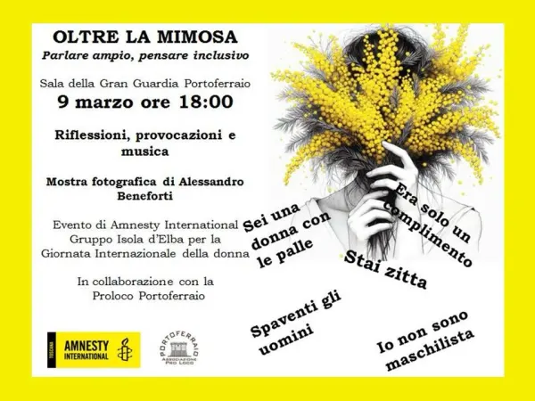 OLTRE LA MIMOSA: Parlare ampio, pensare inclusivo