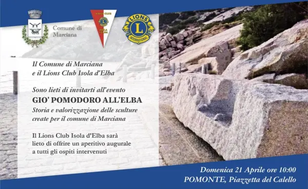 Inaugurazione del circuito cartellonistico di Giò Pomodoro