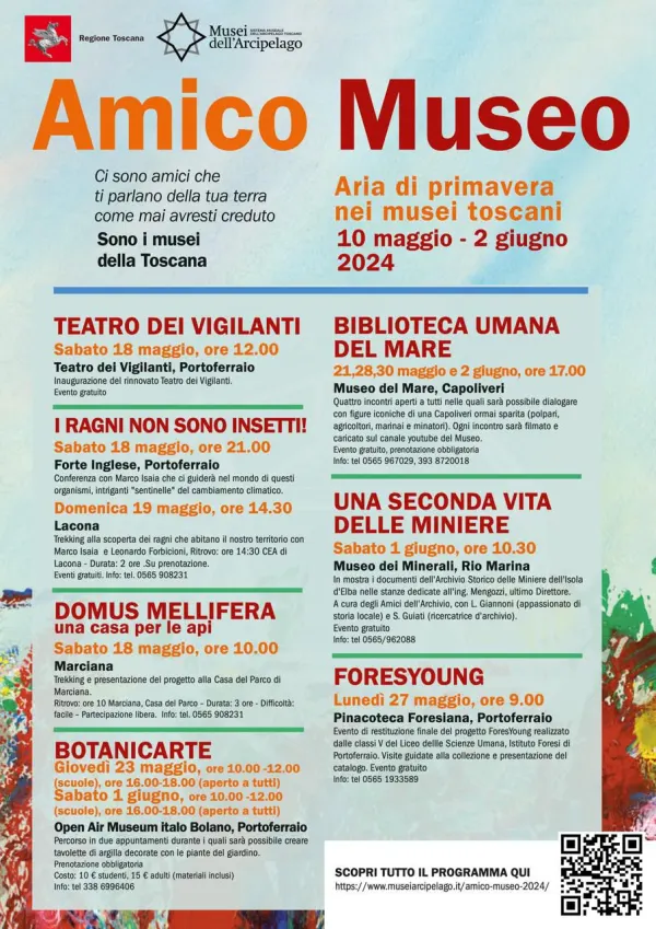 Amico Museo 2024 - Aria di primavera nei comuni toscani