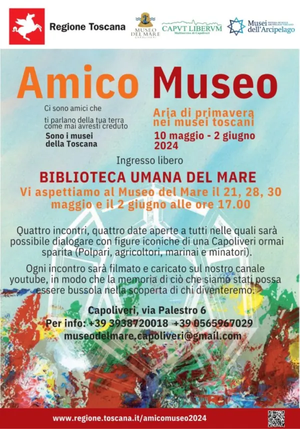 Biblioteca umana del mare - Amico Museo 2024