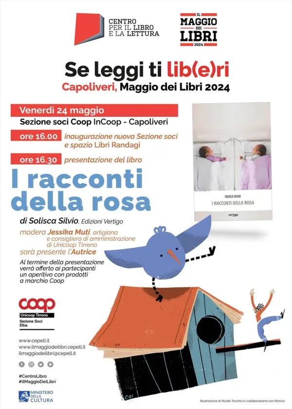 Presentazione del libro "I racconti della Rosa" di Solisca Silvio - Maggio dei libri 2024