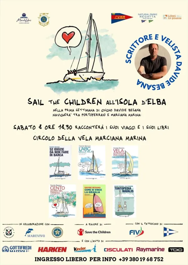 Incontro con lo scrittore e velista Davide Besana che racconterà i suoi viaggi e libri