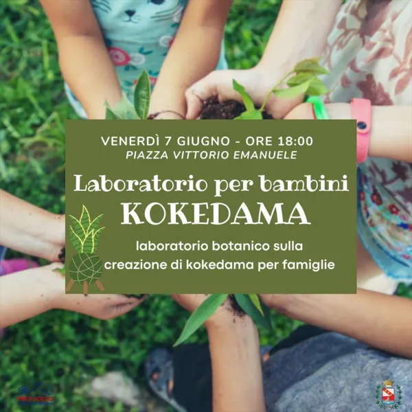 Kokedama - Laboratorio botanico per bambini 