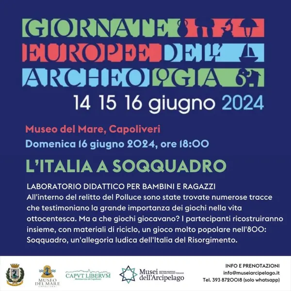 L'Italia a Soqquadro - Giornate europee dell'archeologia 2024