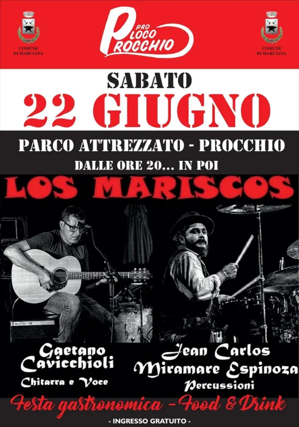 Concerto Los Mariscos a Procchio 