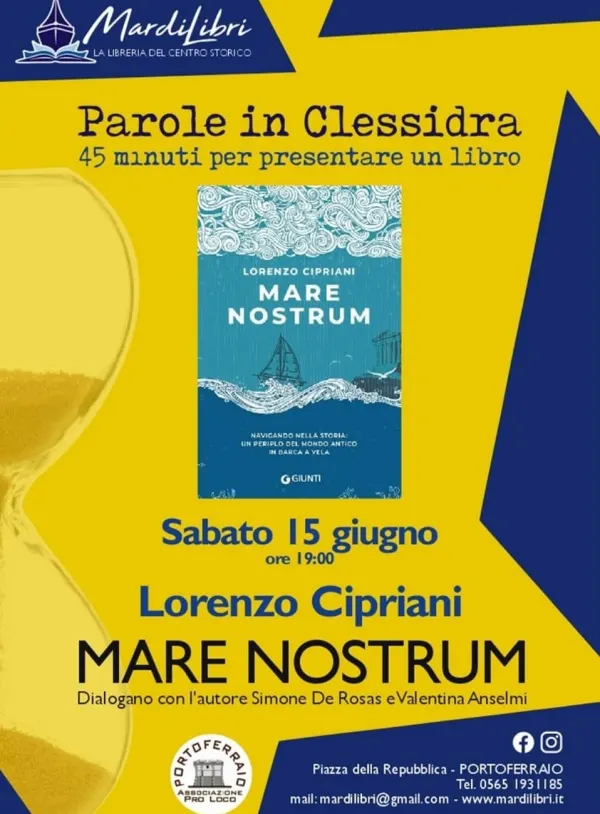 Parole in clessidra - Ospite Lorenzo Cipriani 