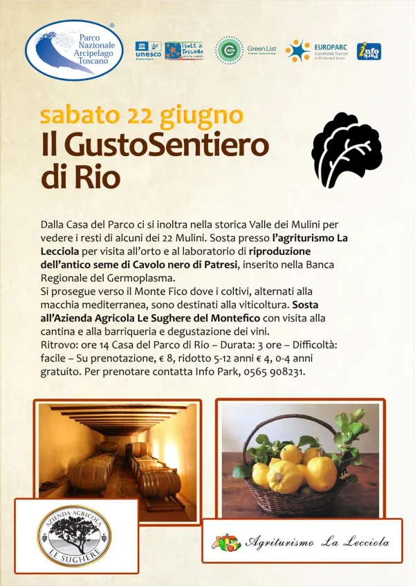 Trekking sul GustoSentiero di Rio