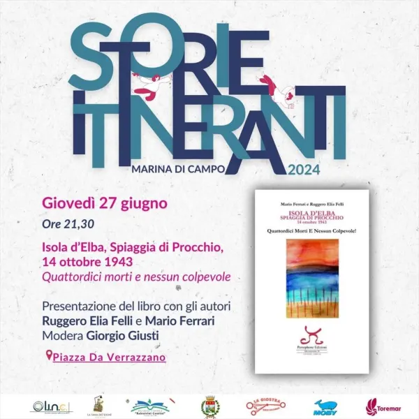 Presentazione del libro "Isola d’Elba. Spiaggia di Procchio. 14 ottobre 1943. 14 morti e nessun colpevole"