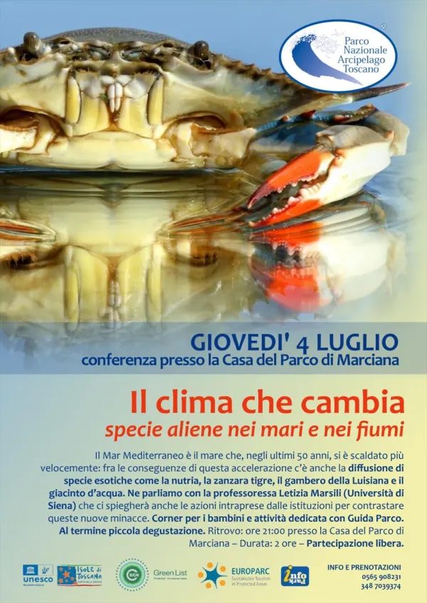 Il clima che cambia: specie alloctone in ambiente acquatico