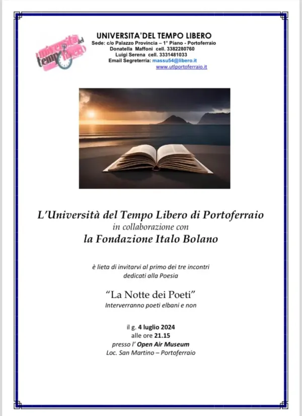 La notte dei poeti - Primo Incontro 