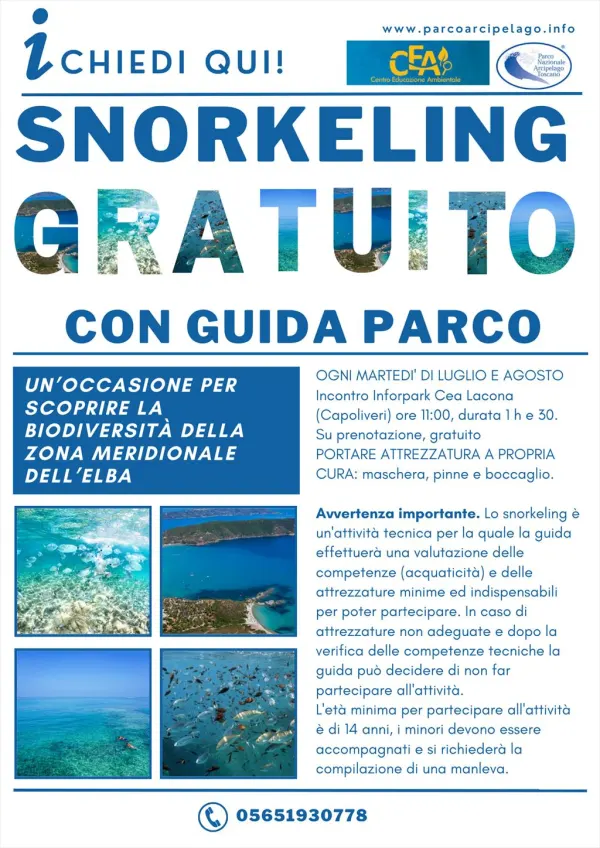Snorkeling con Guida Parco
