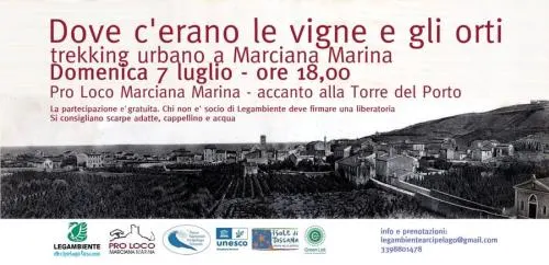 Trekking urbano - Dove c'erano le vigne e gli orti