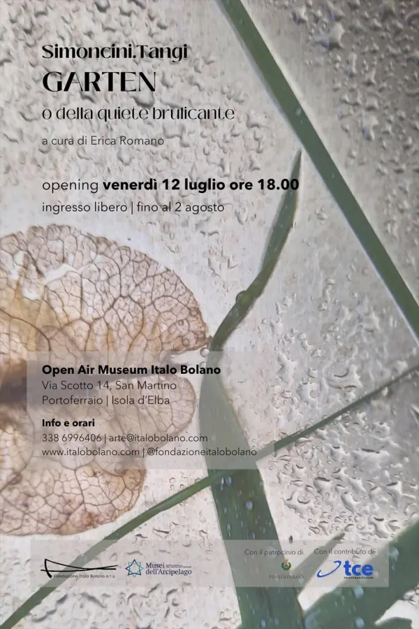 Inaugurazione mostra "Garten o della quiete brulicante"