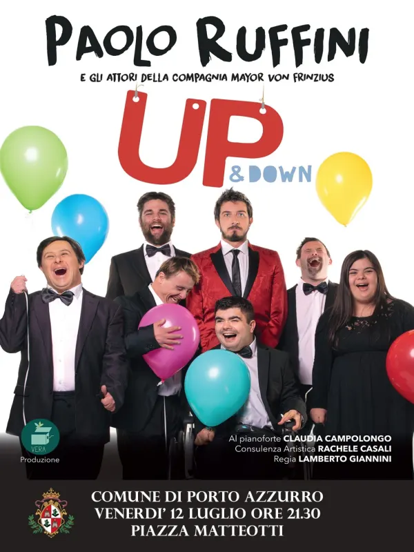 "Up & Down" con Paolo Ruffini 