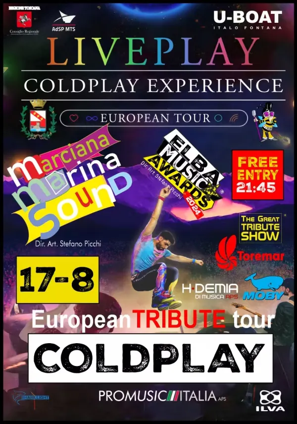 Tributo Coldplay - EMA 2024