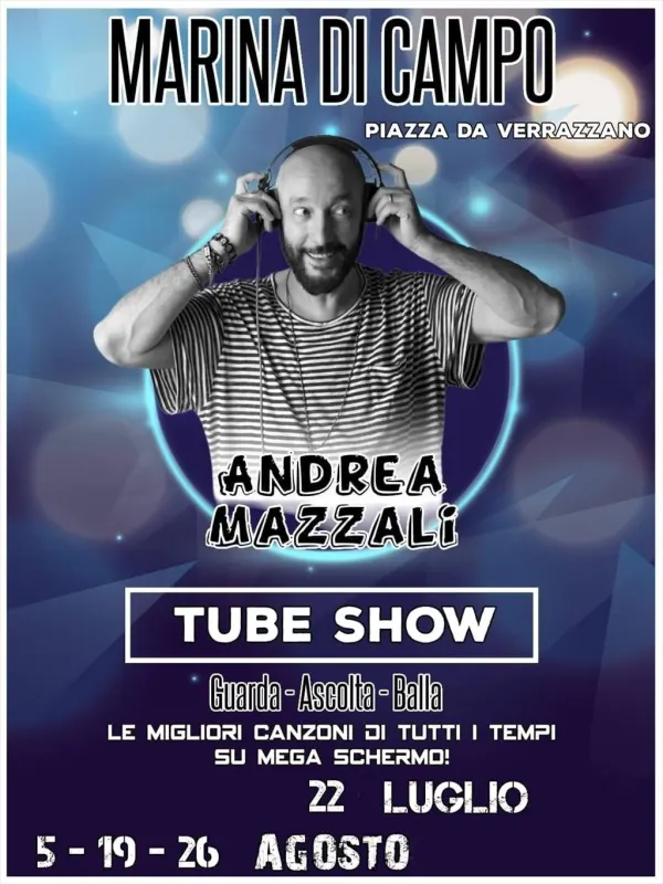 Tube Show con dj Andrea Mazzali