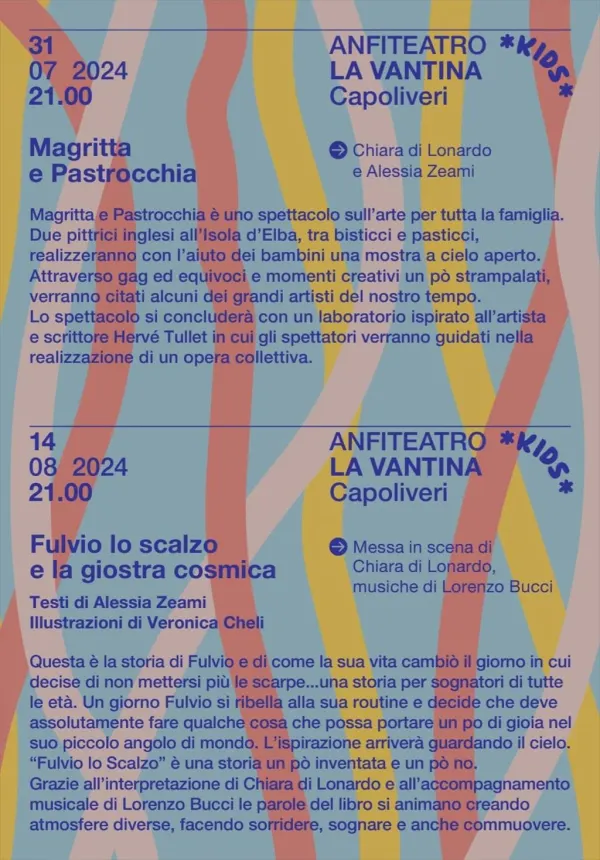 Spettacolo "Fulvio e la giostra cosmica" 