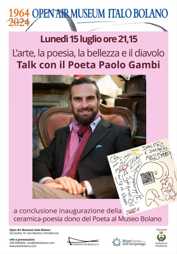 L'arte, la poesia, la bellezza e il diavolo: talk con Paolo Gambi