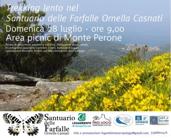 Trekking lento alla scoperta del Santuario delle Farfalle Ornella Casnati 
