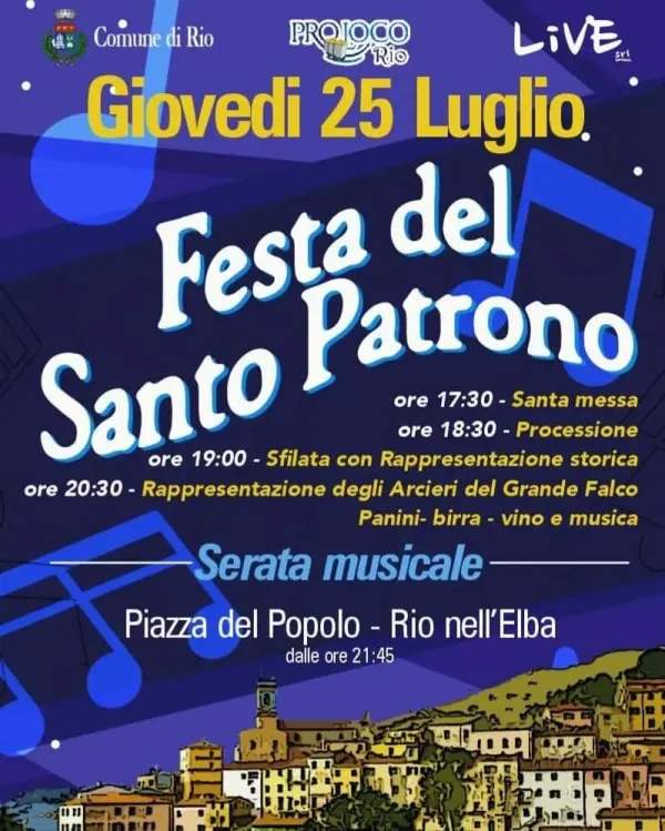 Festa del Santo Patrono con serata musicale