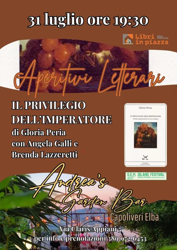 aperitivi letterari - Gem island Festival