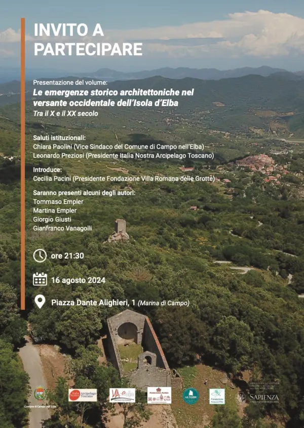Presentazione "Le emergenze storico-architettoniche del versante Occidentale dell'Elba"
