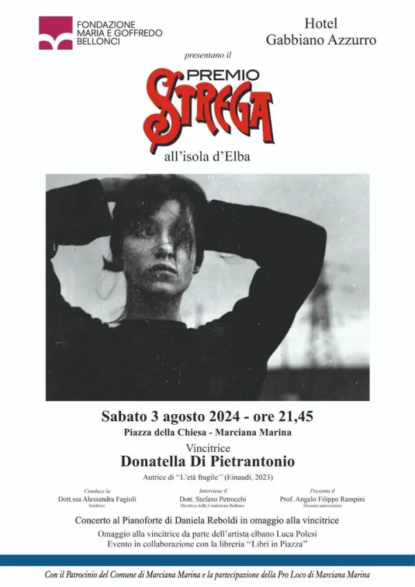 Premio Strega all'Elba 2024 - Ospite D. Di Pietrantonio