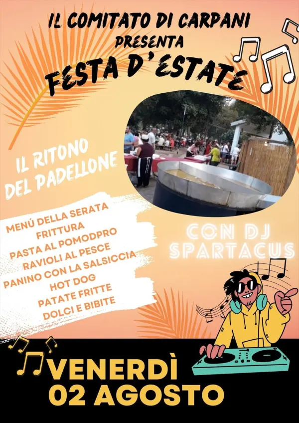 Festa d'Estate a Carpani