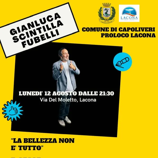 "La bellezza non è tutto" con Gianluca Fubelli