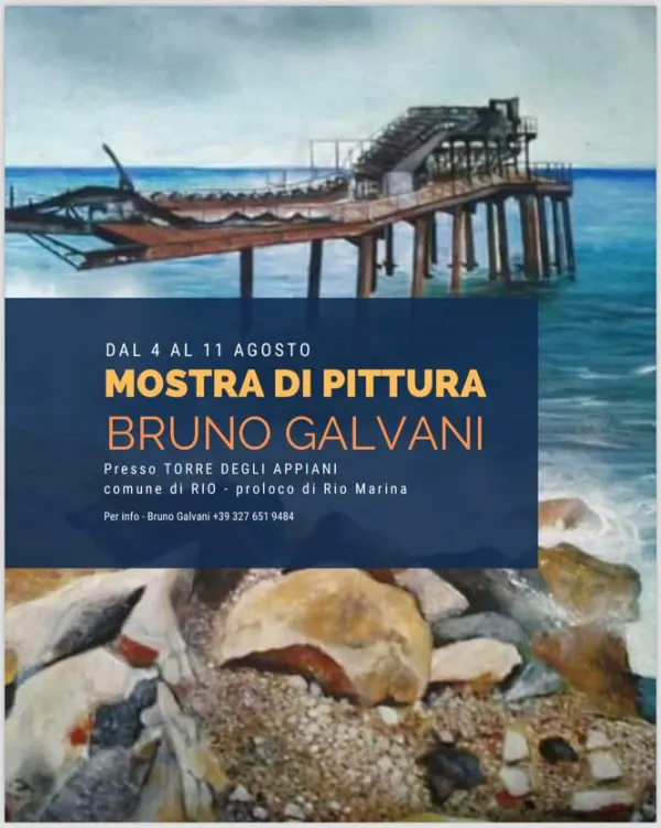 Mostra di pittura di Bruno Galvani