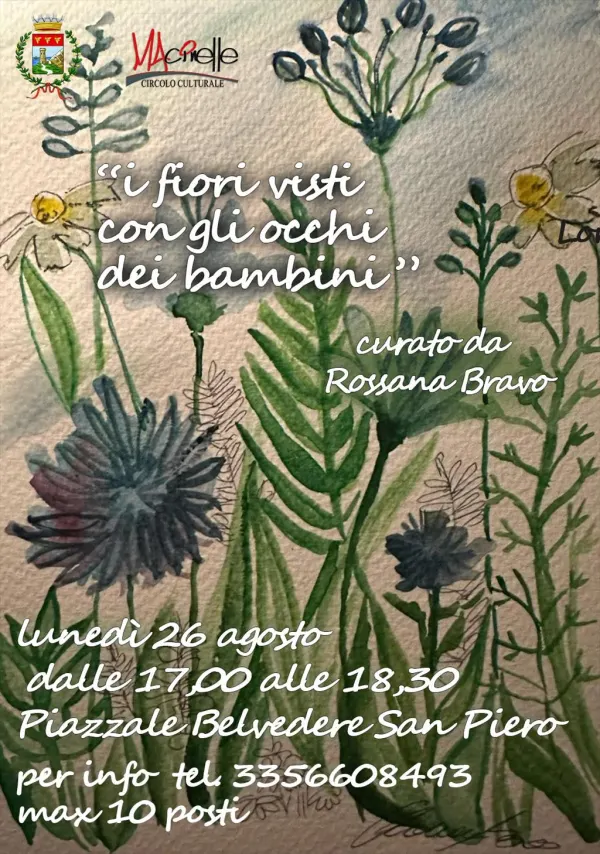I fiori visti con gli occhi dei bambini